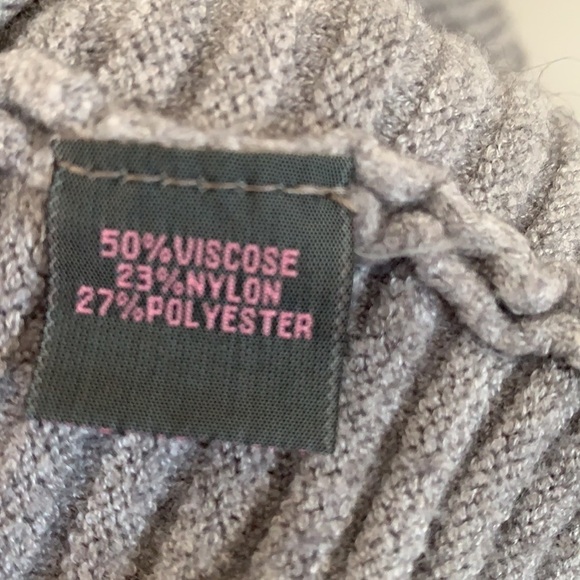 GREY TURTLE NECK WOMEN SWEATER SIZE L - Picture 9 of 10